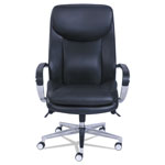 La-Z-Boy Commercial 2000 Big and Tall Executive Chair with Dynamic Lumbar Support, Up to 400 lbs., Black Seat/Back, Silver Base view 3