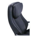La-Z-Boy Commercial 2000 Big and Tall Executive Chair, Supports up to 400 lbs., Black Seat/Black Back, Silver Base view 3