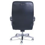 La-Z-Boy Commercial 2000 Big and Tall Executive Chair, Supports up to 400 lbs., Black Seat/Black Back, Silver Base view 5