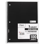 Mead Spiral Notebook, 1 Subject, Wide/Legal Rule, Assorted Color Covers, 10.5 x 7.5, 100 Sheets view 2