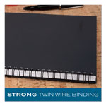 Cambridge Wirebound Guided Business Notebook, Action Planner, Dark Gray, 11 x 8.5, 80 Sheets view 2