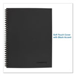 Cambridge Wirebound Action Planner Business Notebook, Dark Gray, 9.5 x 7.5, 80 Sheets view 2