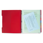 Mead Advance Wirebound Notebook, 5 Subjects, Medium/College Rule, Assorted Color Covers, 11 x 8.5, 200 Sheets view 5