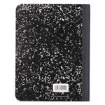 Mead Composition Book, Wide/Legal Rule, Black Cover, 9.75 x 7.5, 100 Sheets view 2