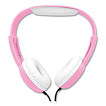Crayola Cheer Wired Headphones, Pink/White view 1