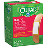 Curad Plastic Adhesive Bandages - 12/Carton - 100 Per Box view 1