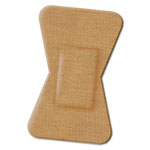 Medline Flex Fabric Bandages, Fingertip, 100/Box view 1