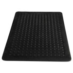 Millennium Mat Company Flex Step Rubber Anti-Fatigue Mat, Polypropylene, 24 x 36, Black view 2