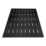 Millennium Mat Company Free Flow Comfort Utility Floor Mat, 36 x 48, Black view 1
