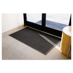 Millennium Mat Company EcoGuard Indoor/Outdoor Wiper Mat, Rubber, 24 x 36, Charcoal view 5