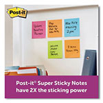 Post-it® Pads in Energy Boost Collection Colors, Note Ruled, 4