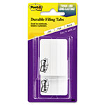 Post-it® Tabs, Lined, 1/5-Cut Tabs, White, 2