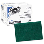 Scotch Brite® Heavy-Duty Scouring Pad 86, 6 x 9, Green, Dozen view 2