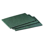 Scotch Brite® Commercial Scouring Pad 96, 6 x 9, Green, 10/Pack view 2