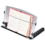 3M In-Line Freestanding Copyholder, 300 Sheet Capacity, Plastic, Black/Clear view 2