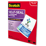 Scotch™ Self-Sealing Laminating Pouches, 9.5 mil, 9