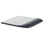 3M Mouse Pad with Precise Mousing Surface and Gel Wrist Rest, 8.5 x 9, Gray/Black view 2
