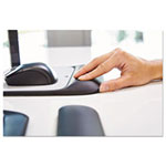 3M Mouse Pad with Precise Mousing Surface and Gel Wrist Rest, 8.5 x 9, Gray/Black view 4