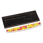 3M Fun Design Clear Gel Keyboard Wrist Rest, 18 x 2.75, Daisy Design view 1