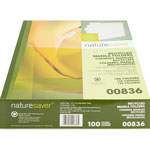 Nature Saver File Folders, 1 Ply, 11Pt., 1/3 Cut Assorted Tab, Letter, Manila view 5