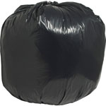 Nature Saver Recycled Black Trash Bags, 45 Gallon, Box of 100 view 1