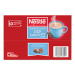 Nestle No-Sugar-Added Hot Cocoa Mix Envelopes, Rich Chocolate, 0.28 oz Packet, 30/Box view 1