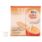 Coffee-Mate® Liquid Coffee Creamer, Original, 0.38 oz Mini Cups, 180/Carton view 2