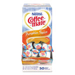 Nestle Liquid Coffee Creamer, Pumpkin Spice, 0.375 oz Mini Cups, 50/Box, 4 Box/Carton view 1