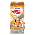 Coffee-Mate® Liquid Coffee Creamer, Vanilla Caramel, 0.38 oz Mini Cups, 50/Box, 4 Boxes/Carton, 200 Total/Carton view 1