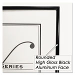 Nudell Plastics Metal Poster Frame, Plastic Face, 18 x 24, Black view 4