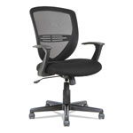 OIF Swivel/Tilt Mesh Mid-Back Task Chair, Supports up to 250 lbs., Black Seat/Black Back, Black Base orginal image