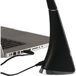 OttLite Wellness Desk Lamp - LED Bulb - Rechargeable Battery, USB Charging - Desk Mountable - Black - for Home, Kitchen, Table view 4