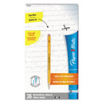 Papermate® Sharpwriter Mechanical Pencil, 0.7 mm, HB (#2.5), Black Lead, Classic Yellow Barrel, 36/Box view 2