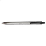 Papermate® InkJoy 100 RT Retractable Ballpoint Pen, Medium 1mm, Black Ink/Barrel, 20/Pack view 2