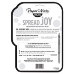 Papermate® InkJoy 100 RT Retractable Ballpoint Pen, Medium 1mm, Black Ink/Barrel, 20/Pack view 4