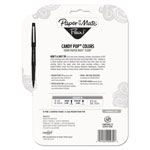 Papermate® Flair Felt Tip Stick Porous Point Marker Pen, 0.7mm, Assorted Ink/Barrel, 16/Pack view 4