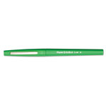 Papermate® Point Guard Flair Pen, Green Barrel, 1.0 Mm, Green Ink view 5