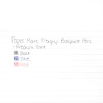 Papermate® FlexGrip Ultra Retractable Ballpoint Pen, Medium 1mm, Blue Ink/Barrel, Dozen view 3