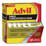 Advil® Sinus Congestion and Pain Relief, 50/Box view 1