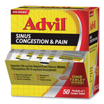 Advil® Sinus Congestion and Pain Relief, 50/Box view 2