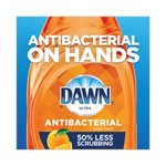 Dawn Ultra Antibacterial Dishwashing Liquid, Orange Scent, 38 oz Bottle, 8/Carton view 1