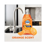 Dawn Ultra Antibacterial Dishwashing Liquid, Orange Scent, 38 oz Bottle, 8/Carton view 2