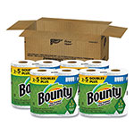 Bounty Select-a-Size Kitchen Roll Paper Towels, 2-Ply, White, 6 x 11, 113 Sheets/Roll, 2 Double Plus Rolls/Pack, 4 Packs/Carton view 4