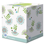 Puffs Plus Lotion Facial Tissue, White, 4 Cube Packs, 56 Sheets Per Cube, 6/Case, 1344 Sheets Total view 1