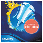 Tampax Pearl Regular Tampons, Unscented, Plastic, 36 Per Box, 12/Case, 432 Total view 1