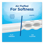 Puffs Facial Tissue, White, 3 Box Pack, 180 Sheets Per Box, 8/Case, 4320 Sheets Total view 1