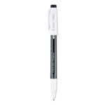 Pilot FriXion Erasable Stick Marker Pen, 0.6 mm, Black Ink/Barrel, Dozen view 1