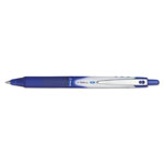 Pilot VBall RT Liquid Ink Retractable Roller Ball Pen, 0.5mm, Blue Ink, Blue/White Barrel view 1