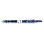 Pilot B2P Bottle-2-Pen Recycled Retractable Gel Pen, 0.7mm, Blue Ink, Translucent Blue Barrel view 1