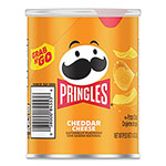 Pringles® Grab & Go Cheddar Cheese Crisps, 1.4 oz Can, 12 Carton view 2
